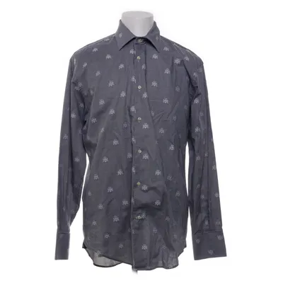 Shirt (Blauw, Wit) van Circle of Gentlemen Katoen