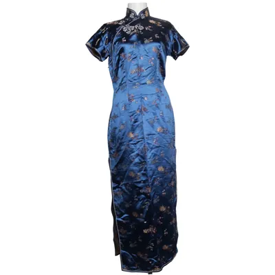 Cheongsam (Blå, Flerfärgad) från Esme Viskos