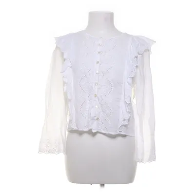 Blus (Vit) från Zara Woman Bambu, Bomull