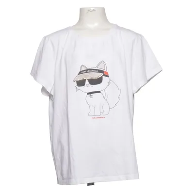T-shirt (Vit) från Karl Lagerfeld Kids Bomull, Elastan, Modal