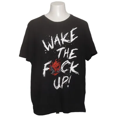 T-shirt (Wake The F*ck Up) fra Jinx Bomuld