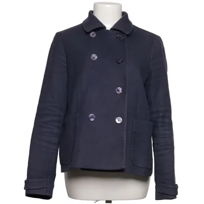 Dvouřadý kabát (Modrá) od Massimo Dutti