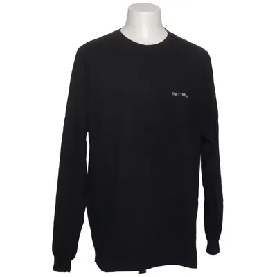 Long sleeve T-shirt (Black) from Gildan Hammer Cotton