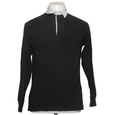 Rugby shirt (Black, White) from Hoka One One Cotton