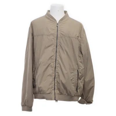 Bomber jacket (Beige) from Bexleys Man Polyester