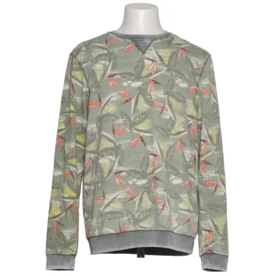 Collegetröja (Grön, Flerfärgad) från Blend Bomull, Polyester