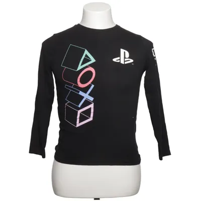 Långärmad t-shirt (Svart, Flerfärgad) från Playstation Bomull