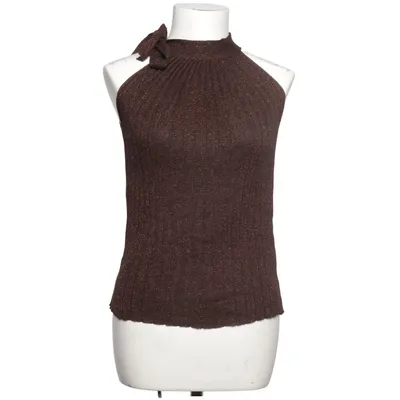 Halterneck top (Brun) fra Tig