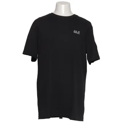T-shirt (Black) from Jack Wolfskin Organic cotton, Polyester