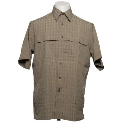 Short sleeve shirt (Beige) from Klepper Polyamide, Polyester