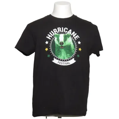 T-shirt (Svart, Grön, Gul) från Hurricane Ekologisk bomull