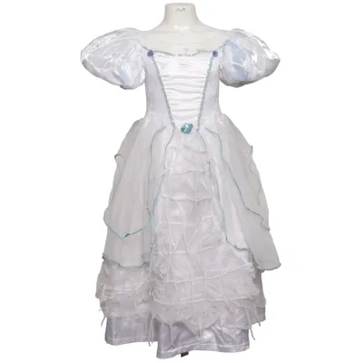 Fancy dress (White, Blue) from Disneyland Paris Nylon, Polyester