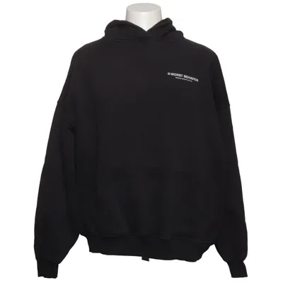 Hoodie (Black) from WRSTBHVR Organic cotton, Recycled polyester