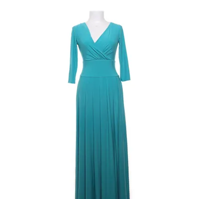 Långklänning (Turkos) från Casino Elastan, Polyester