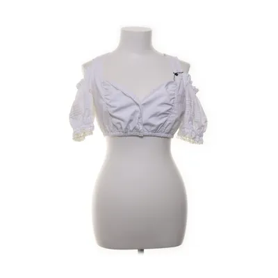 Dirndl blouse (White) from Landhaus Cotton, Polyester
