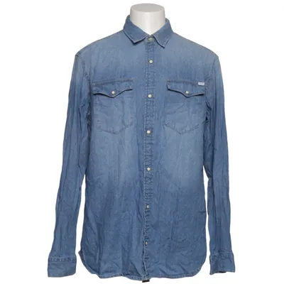 Jeansskjorte (Blå) fra Jack & Jones Bomuld
