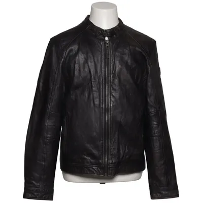 Leren jack (Bruin) van Gipsy Katoen, Leer, Polyester