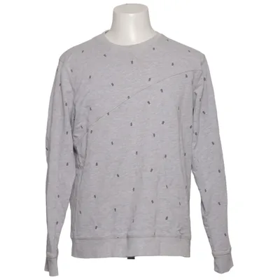 Sweatshirt (Gray) from Only & Sons Cotton, Viscose