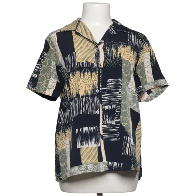 Kortærmet skjorte (Grøn, Gul, Sort) fra Notations Polyester