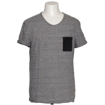 T-shirt (Grå, Sort) fra Eleven Paris Bomuld