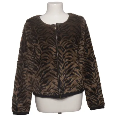 Veste (Marron, Noir) de Poools Coton, Polyester