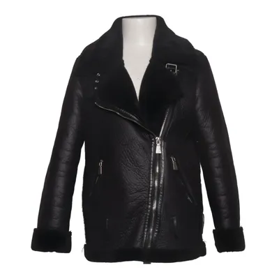 Shearling jacket (Black) from Lolive Verte Polyester, Polyurethane