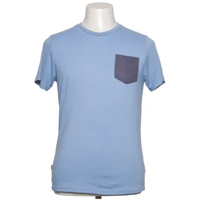 T-shirt (Blauw) van Trn1961 Elastaan, Linnen, Polyester