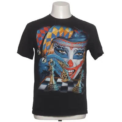 T-shirt (Svart, Flerfärgad) från Rock Chang Bomull