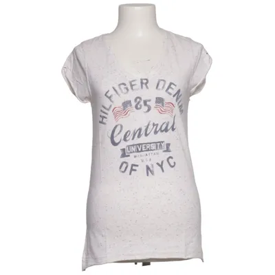 T-shirt (Blanc, Multicolore) de Tommy Hilfiger Denim Coton, Polyester