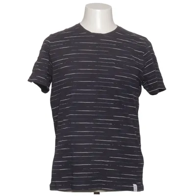 T-shirt (Blue, White) from Smog Cotton