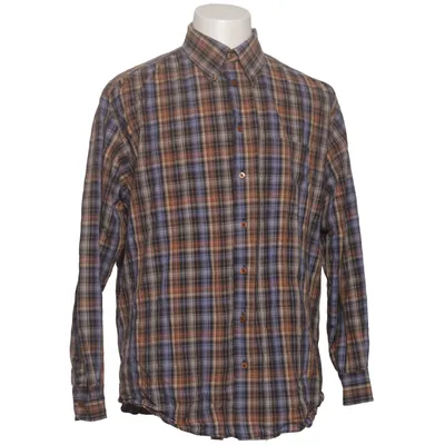 Flannel skjorte (Blå, Brun, Flerfarvet) fra Jupiter