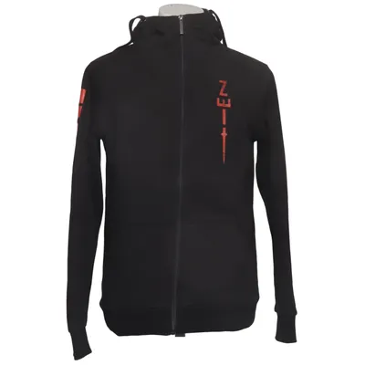 Hoodie (Black, Red) from Rammstein Cotton, Polyester