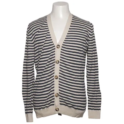 Cardigan (Bleu, Blanc) de Mey & Edlich Coton, Lin