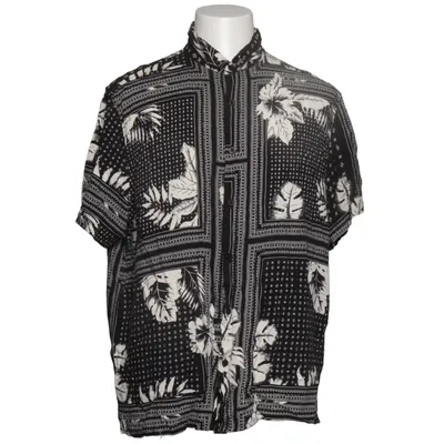 Korte mouwen shirt (Zwart, Wit) van New Look Men Viscose