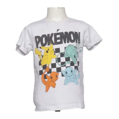 T-shirt (Blanc, Multicolore) de Pokémon Coton