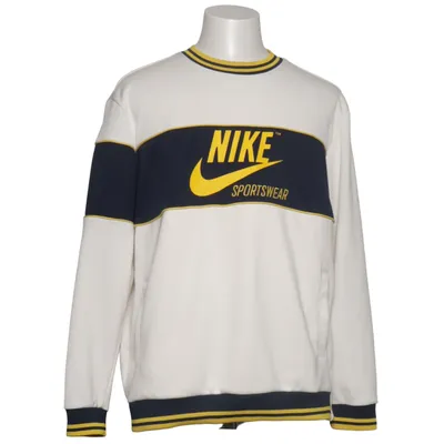 Sweatshirt (Hvid, Blå, Gul) fra Nike Sportswear Polyester