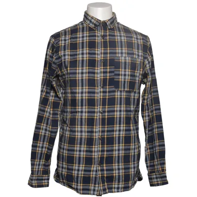 Flannel shirt (Blue, Yellow, Gray) from Originals by Jack & Jones Cotton, Polyester