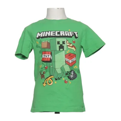 T-shirt (Vert, Multicolore) de Minecraft Coton