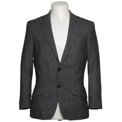 Kavaj (Grå) från Bertoni Polyester, Ull