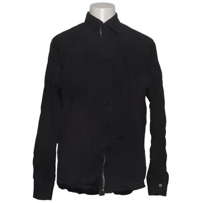 Shirt (Black, White) from Tailor Store Cotton