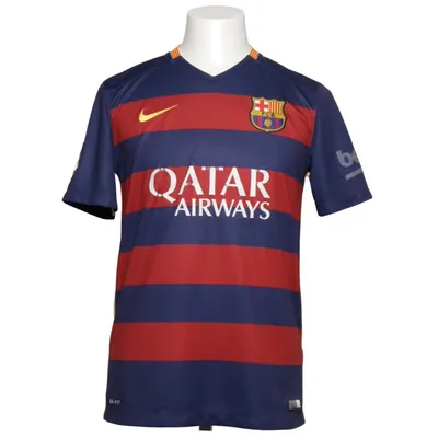 Fotbollströja (Blå, Röd) från Nike Polyester