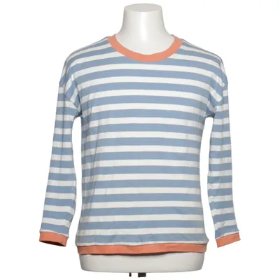 Long sleeve T-shirt (Blue, White, Orange) from Reken Maar Cotton