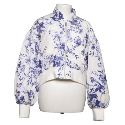 Bomberjack (Wit, Blauw) van By Anthropologie Acryl, Elastaan, Polyester