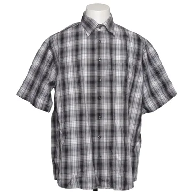 Short sleeve shirt (Black, White, Gray) from Camargue Cotton