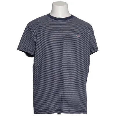 T-shirt (Blå, Vit) från Tommy Hilfiger Jeans Bomull