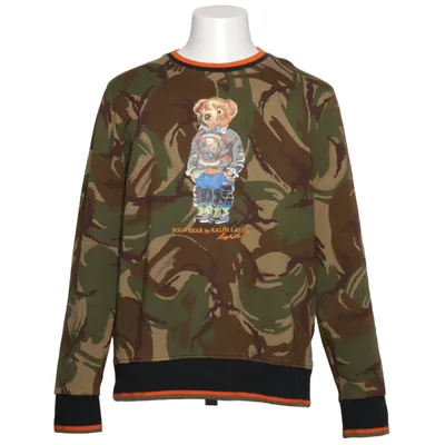 Sweatshirt (Groen, Bruin, Meerkleurig) van Polo Country Ralph Lauren Katoen, Elastaan