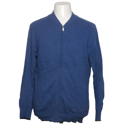 Cardigan (Blauw) van Campbell Katoen