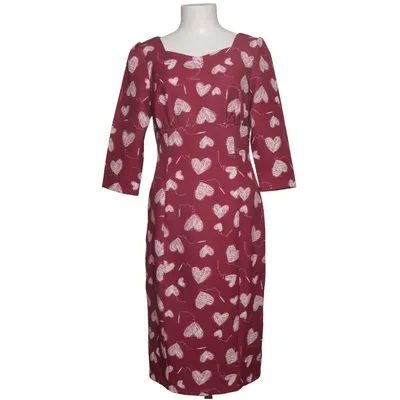 Dress (Red, White) from Hearts & Roses Elastane, Polyester