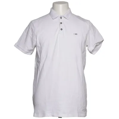 Polo shirt (White) from No Excess Cotton, Elastane