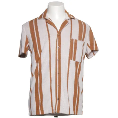 Chemise à manches courtes (Beige, Marron) de Kleidermafia